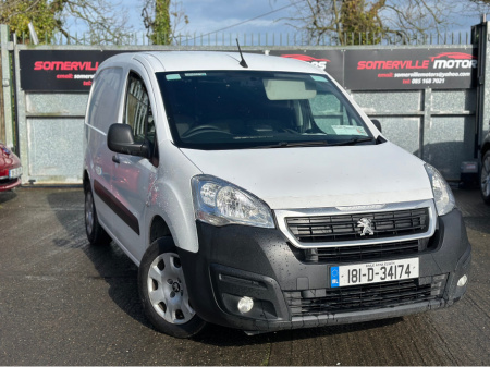 2018 Peugeot Partner PROFESSIONAL 1.6 BLUE HDI 100 €6,999
