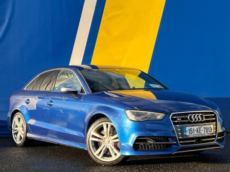 2015 Audi S3 QUATTRO 2.0 AUTO //POWERED S3 SPORT SEATS // BLUETOOTH MUSIC // 300 BHP ALL-WHEEL-DRIVE €24,900