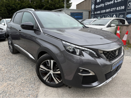 2018 Peugeot 3008 1.6 GT-LINE BLUE AUTO €17,450