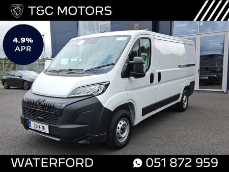 2025 Peugeot Boxer L2 H1 2.2 BLUE HDI 120 *Demo Model* - *Ply Lined* Price is Ex Vat