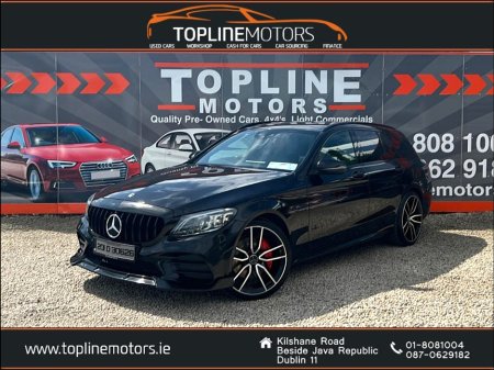 2020 Mercedes-Benz C Class C SERIES AMG LINE EDITION//AUTO//BLACK LEATHER//