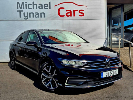 2021 Volkswagen Passat GTE 1.4 Petrol Plug-In Hybrid DSG Auto (218bhp) Black Leather Seats + 17'' Diamond Cut Alloys