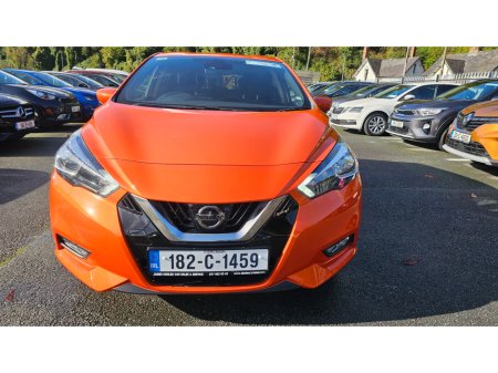 2018 Nissan Micra 0.9 SVE + AVM ORANGE I INT PK €12,950
