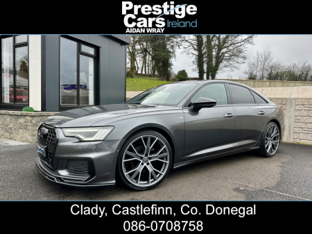 2020 Audi A6 2.0 40TDI S LINE 204 BHP AUTO,DAYTONA GREY,VIRTUAL COCKPIT,BLACK EDT STYLING,RS6 GRILL,FRONT AND REAR CAMERAS,PARK ASSIST,MATRIX LED LIGHTS,FRONT SPLITTER,REAR SPOILER,ONE OWNER,FULL HISTORY,HIGH SPEC