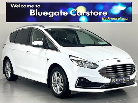 2023 Ford S-Max TITANIUM 5DR 2.5FHEV 7 SEATER**MULTIFUNCTIONAL STEERING WHEEL**TOUCH SCREEN MEDIA DISPLAY**BLUETOOTH**REVERSE CAMERA**BLACK CLOTH INTERIOR**NAVIGATION**KEYLESS START**