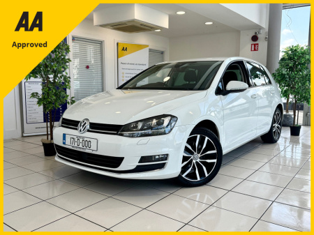 2017 Volkswagen Golf HIGHLINE 1.4TSI AUTO CAMERAS/AUTO PILOT/LED LIGHTS/DIAMOND ALLOYS/12 MONTHS WARRANTY €18,900