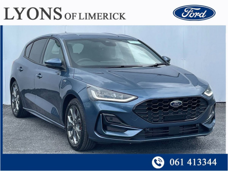 2025 Ford Focus ST-Line,1.0L EcoBoost 125PS 6 Speed Manual