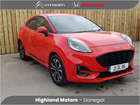 2021 Ford Puma 1.0T EcoBoost MHEV 125PS ST-Line * LOW KMS * FROM €69 PER WEEK * €21,900