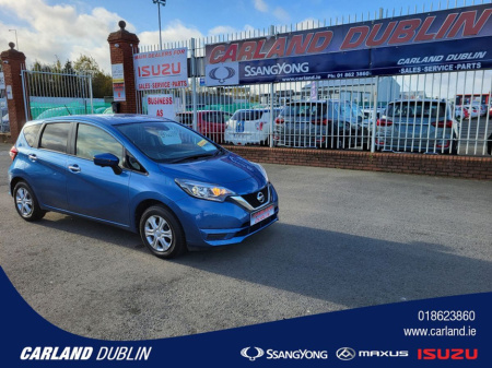 2018 Nissan Note (2yr warranty) 1.2 Petrol Automatic 590546 €12,750