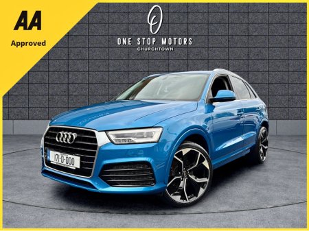 2017 Audi Q3 *S-LINE SPEC* AUTO / 76,000KM / AUTO / ELECTRIC BLUE COLOUR / 12MONTH WARRANTY €22,900