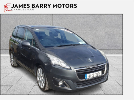 2014 Peugeot 5008 2.0 HDI 7 SEATER 150 BHP ALLURE €7,995