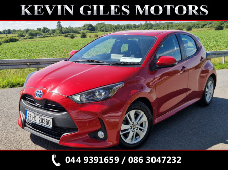 2022 Toyota Yaris HYBRID LUNA 4DR AUTO €16,450
