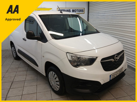 2020 Opel Combo 1.5 HDI  :  ONLY 71000 KMS: 3 SEATER : FINANCE ARRANGED : €9,995