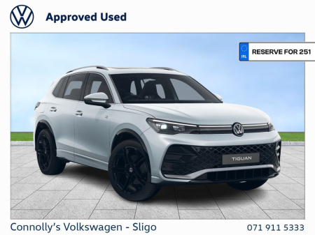 2025 Volkswagen Tiguan RLINE 75 1.5TSI PHEV 150HP AUTO €58,998