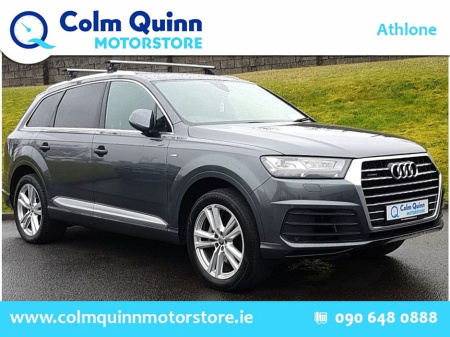 2019 Audi Q7 SLINE 45TDI 231BHP QUATTRO 7 SEAT €54,995