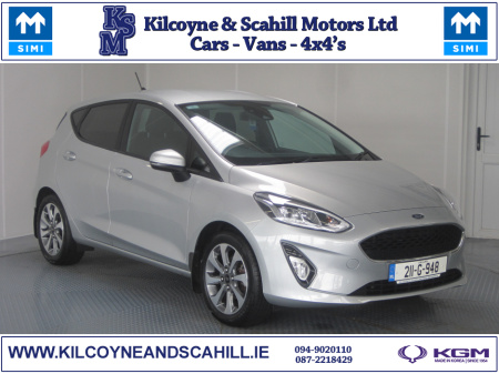 2021 Ford Fiesta CONNECTED 5DR 1.1L Petrol *Finance Available + Parking Sensors + Bluetooth + Air Con* €17,950