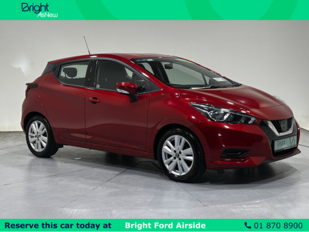 2021 Nissan Micra 1.0 SV MY20.5 4DR -PLEASE CALL NOW TO RESERVE THIS CAR- €16,950
