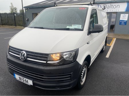 2018 Volkswagen Transporter T6 PVS 2600KG TDI 84HP MANUAL 5SPEED 5DR