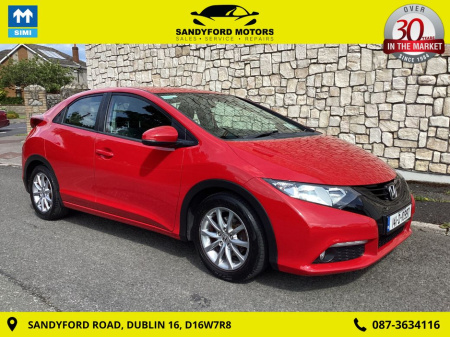 2014 Honda Civic 5DR 1.4 I-vtec Sport 4DR