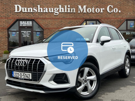 2022 Audi Q3 35 TDI 150 S-T SE AUTO *LOW KMS* €41,950