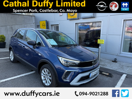 2022 Opel Crossland ELITE-1.2 83PS-PET 83PS-PET-5SP 5DR ** Finance Available **