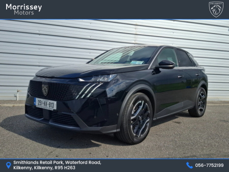 2025 Peugeot 3008 ALLURE 73KWH 210BHP 4DR €41,450
