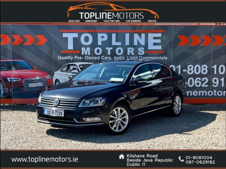 2013 Volkswagen Passat ==HIGHLINE 1.6 TDI//FUL LEATHER//NEW NCT//SERVICED==