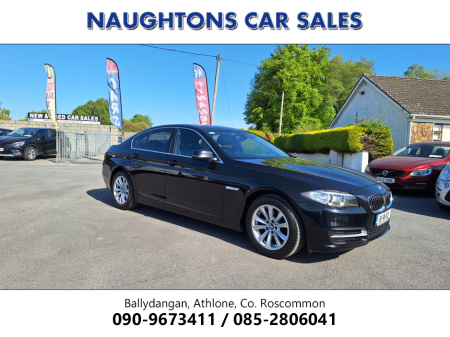 2016 BMW 5 Series 520D F10 AUTO *Immaculate/Black Leather/High Spec* €12,950