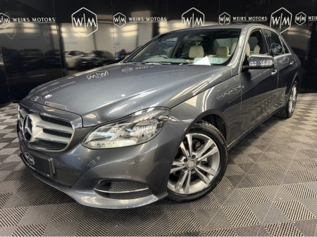 2016 Mercedes-Benz E Class 200 AVANTGARDE AUTO 4DR ONE OWNER IRISH CAR