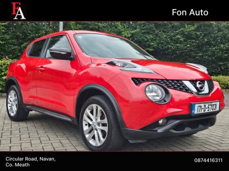 2017 Nissan Juke 1.2 PETROL CONNECTA MODEL - HIGH SPEC  * NEW NCT *SERVICED**WARRANTY *CALL 0874416311