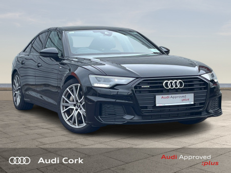2023 Audi A6 2.0 50TFSI E 299BHP BLACK EDITION WITH VALCONA LEATHER SEATS & 4 ZONE CLIMATE CONTROL €56,995