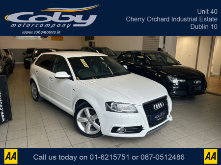 2012 Audi A3 1.4 5DR AUTO S LINE Pack. Only 113,000km, Stunning Car,  New NCT done before collection, 2 keys, Alloy Wheels, Air Con, Paddle Shift, MFSW, Full Electrics and much more. €9,950