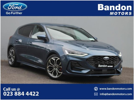 2025 Ford Focus Book 251 Now ST-LINE X 5DR 1.5L ECOBLUE 115PS. *AUTOMATIC* How good does the ALL NEW FORD FOCUS LOOK? Available in stock now and there is plenty to be ADMIRED about it.