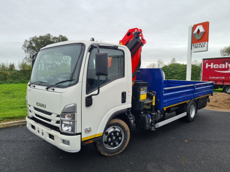 2025 Isuzu NPR Isuzu NPR 75 Dropside with Crane 190BHP