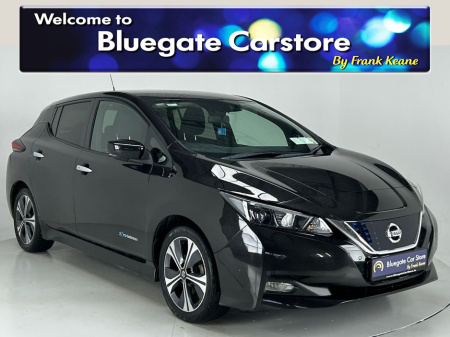 2022 Nissan Leaf N-CONNECTA**Digital Dash**Touchscreen Media**360° Reverse Camera**Heated Seats**Black Leather Interior**Heated Steering Wheel**Foldable Mirrors**Eco Driving Mode**Isofix**Keyless Entry & Start** €14,995