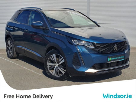 2021 Peugeot 3008 1.2 PureTech 130bhp Allure €26,995