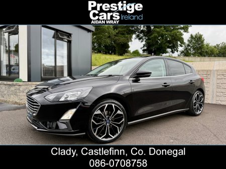 2021 Ford Focus 1.5 TDCI TITANIUM 120 BHP,JET BLACK,HEATED SEATS,XENON LIGHTS,SAT NAV,FRONT AND REAR PARK SENSORS,PRIVACY GLASS,APPLE CAR PLAY,ST LINE ALLOY WHEELS,WIRELESS CHARGING,ONE OWNER,FULL FORD HISTORY