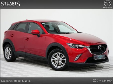 2018 Mazda CX-3 2WD 2.0P (120PS) EXECUTIVE SE 5DR SOUL RED* LED LIGHTS, HEATED SEATS, REAR PARKING SENSORS, CLIMATE & CRUISE AUTO LIGHTS AND WIPERS, B/T, AUDIO STREAM