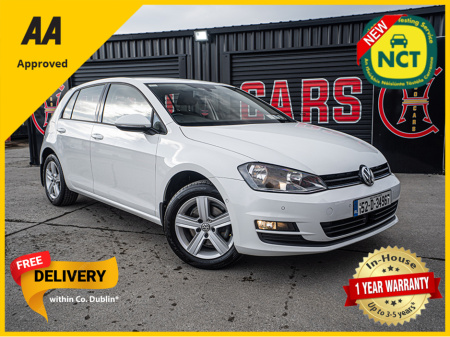 2015 Volkswagen Golf 152 VW Golf 1.6d MATCH/High spec/1yr warranty €14,888
