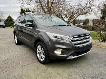 2018 Ford Kuga TITANIUM 1.5 TDCI**120 BHP**HALF LEATHER**ONE OWNER**FSH**PRIVACY GLASS**SAT NAV**MINT**
