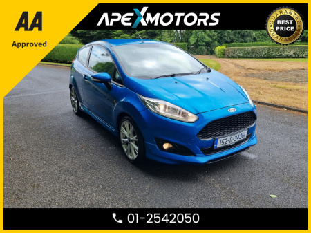 2015 Ford Fiesta FINANCE ARRANGED * 1.0 ZETEC S S/S 140PS 3 * IMMACULATE * TOP-SPEC  * LOW LOW MILES * NEW NCT AUG-26 * LOW TAX * ONE VERY CAREFUL OWNER * CARTELL HISTORY CHECKED * FULLY SERVICED * TRADE IN WELCOME