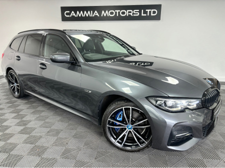 2022 BMW 3 Series BMW 330E M SPORT AUTO*BLACK LEATHER HEATED SEATS*AMBIENT LIGHTING*REVERSE CAM PARK ASSIST & SAT NAV*FULL MAIN DEALER HISTORY & 2 KEYS*FINANCE AVAILABLE TRADE INS WELCOME*