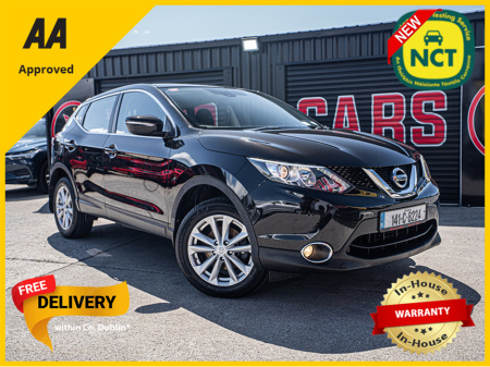 2014 Nissan Qashqai 2014 Nissan Qashqai 1.5dci/New NCT/Irish/Warranty