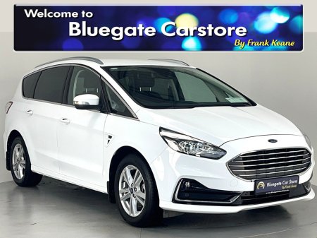 2023 Ford S-Max TITANIUM 5DR 2.5FHEV 7 SEATER**MULTIFUNCTIONAL STEERING WHEEL**TOUCH SCREEN MEDIA DISPLAY**BLUETOOTH**REVERSE CAMERA**BLACK CLOTH INTERIOR**NAVIGATION**KEYLESS START**