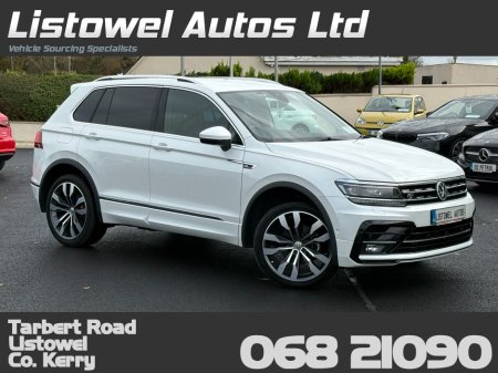 2020 Volkswagen Tiguan 2.0 190BHP R-LINE LEATHER AUTO 4X4 AWD * STUNNING CAR, LEATHER SEATS, 20
