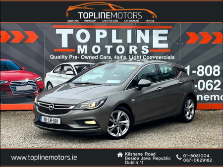 2016 Opel Astra ==SRI 1.6 CDTI//NEW NCT//SERVICED== €8,500