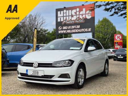 2018 Volkswagen Polo TRENDLINE  1.0 PETROL AUTOMATIC 5DR €15,950