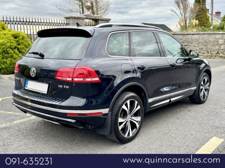 2017 Volkswagen Touareg 3.0 V6 TDi R-LINE 268 BHP AUTO N1 BUSINESS UTILTY==€29, 950 NO VAT== €29,950