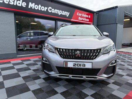 2018 Peugeot 3008 ALLURE BLUEHDI S/S AUTOMATIC , SAT-NAV , REVERSE CAMERA  & PARKING SENSORS , FINANCE FROM €60 p/w & €5,950 DEPOSIT / TRADE IN , SERVICED , 2 YR NCT , WARRANTY . €18,950