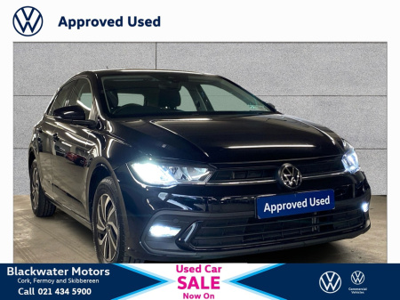 2024 Volkswagen Polo POLO 1.0TSI 95BHP 5DR LIFE AUTOMATIC WITH REAR VIEW CAMERA *WAS €30,848 NOW €26,995 SAVING €3,853*